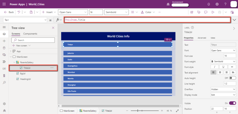 Nested Galleries in PowerApps - PowerCloud Technologies