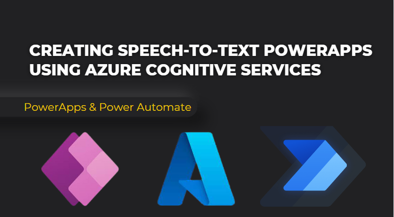 Speech to text Powerapps