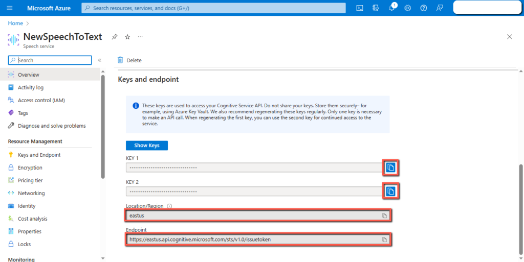 speech to text power platform