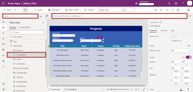 Apply Multiple Filters On The PowerApps Gallery Like A Pro - PowerCloud ...