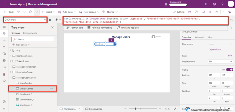 Using Azure AD groups to manage user permissions in PowerApps